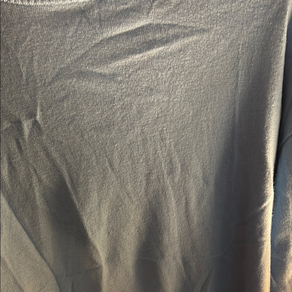Light Blue Long Sleeve Sweater - Picture 4 of 4